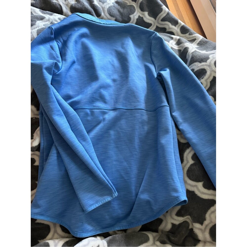 Talbots Blue Zip-Front Active Jacket - Picture 6 of 7